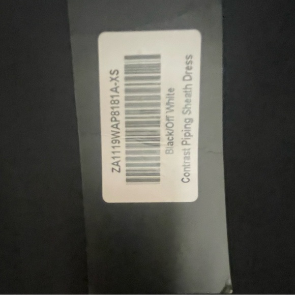 Black Midi Dress- XS Women’s- NWT - Picture 3 of 3